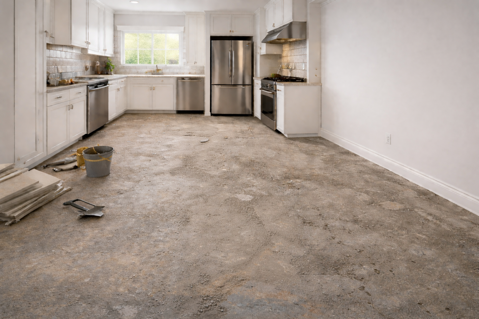Kitchen renovation in progress (1)